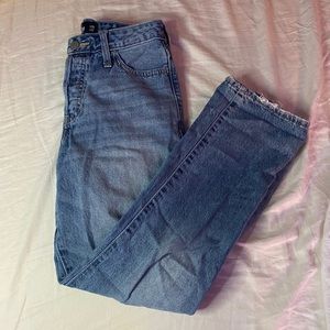 Hollister High Rise Vintage Straight Jeans